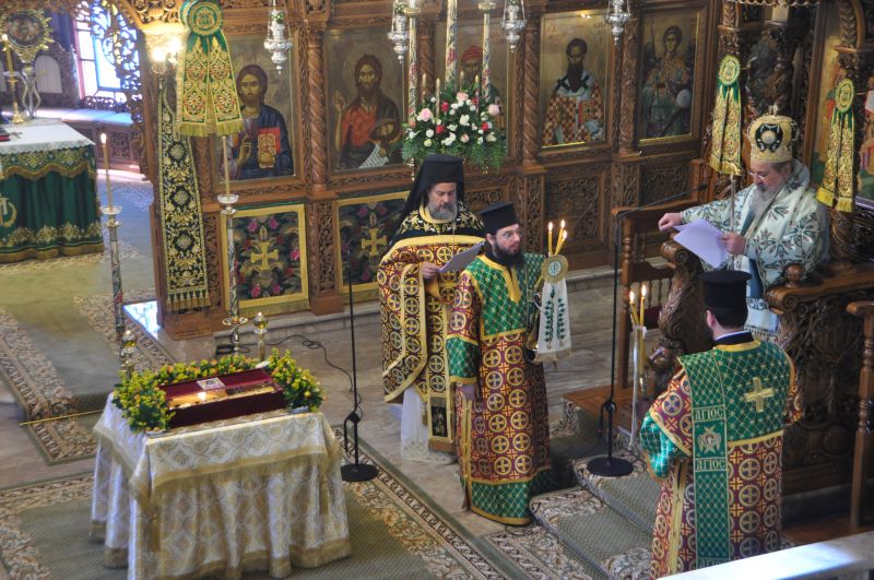 Ἡ Σύναξις τοῦ ὁσίου καί θεοφόρου πατρός Γεωργίου τοῦ ὁμολογητοῦ